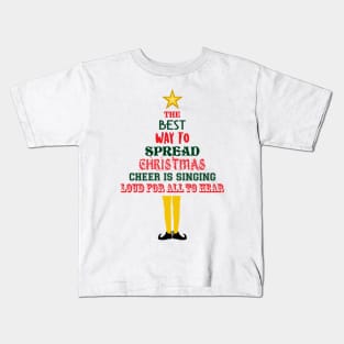 Elf song Kids T-Shirt